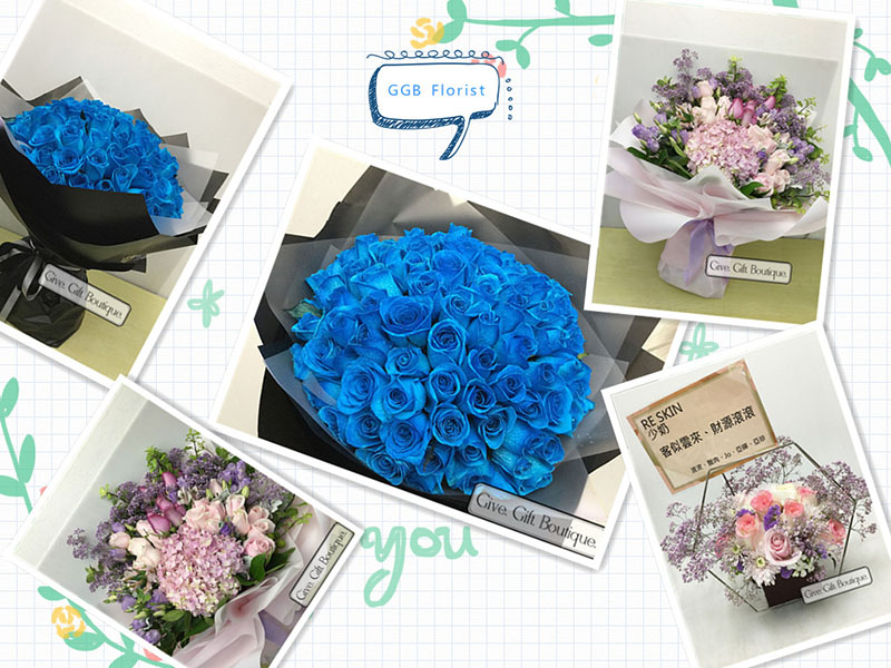 Hong Kong Give Gift Boutique Florist - Flower Delivery Info Fourth week of April 2019